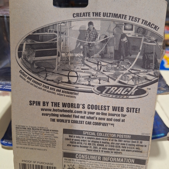 2000 Hot Wheels Toe Jam New in Original Sealed Package - Picture 4 of 5